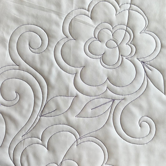 Longarm Large Flower and Leaves