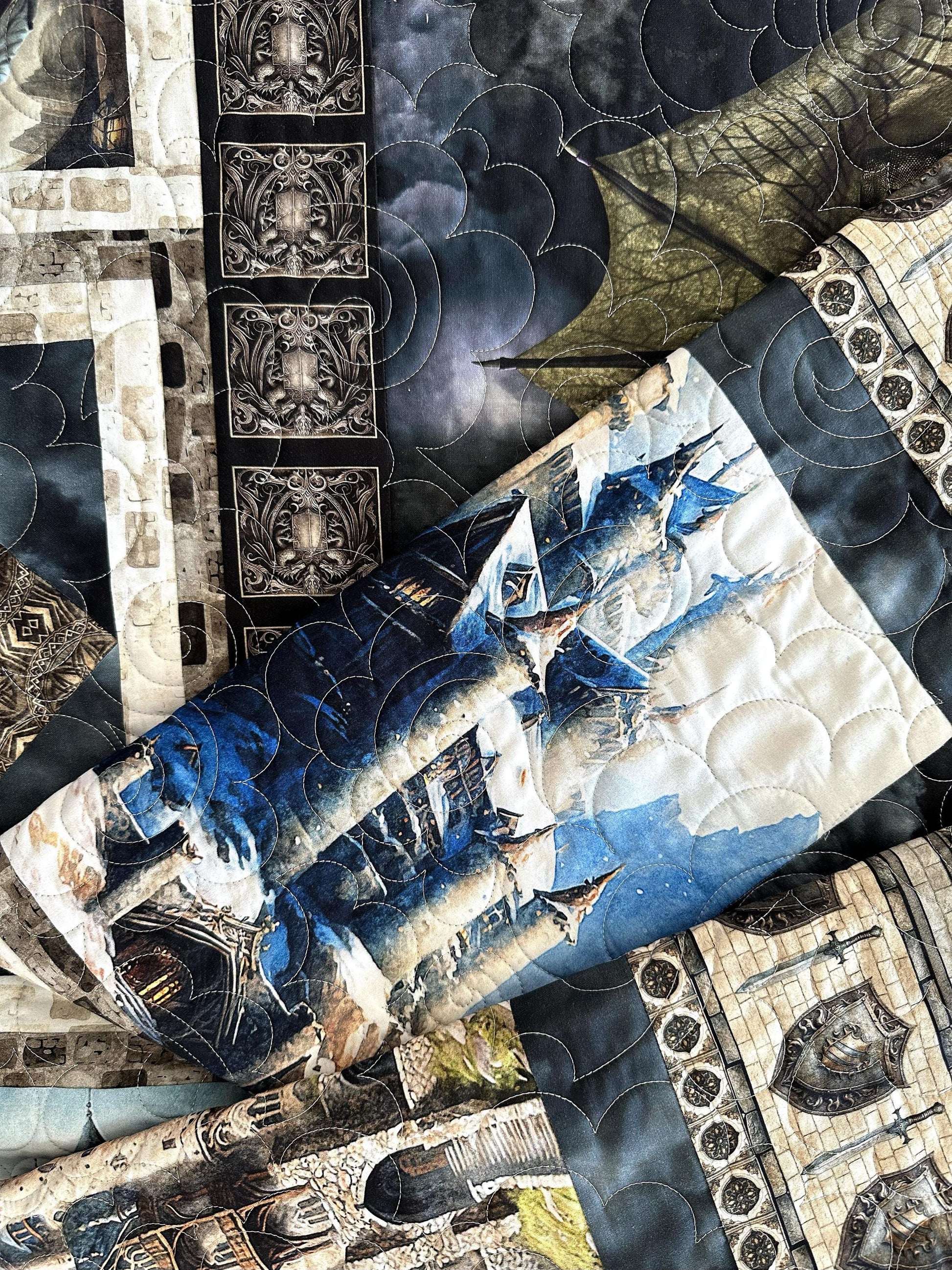 Knights Castle Adventure Quilt