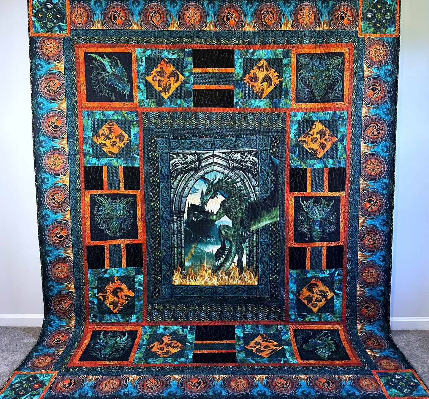 Emerald Dragon Quilt