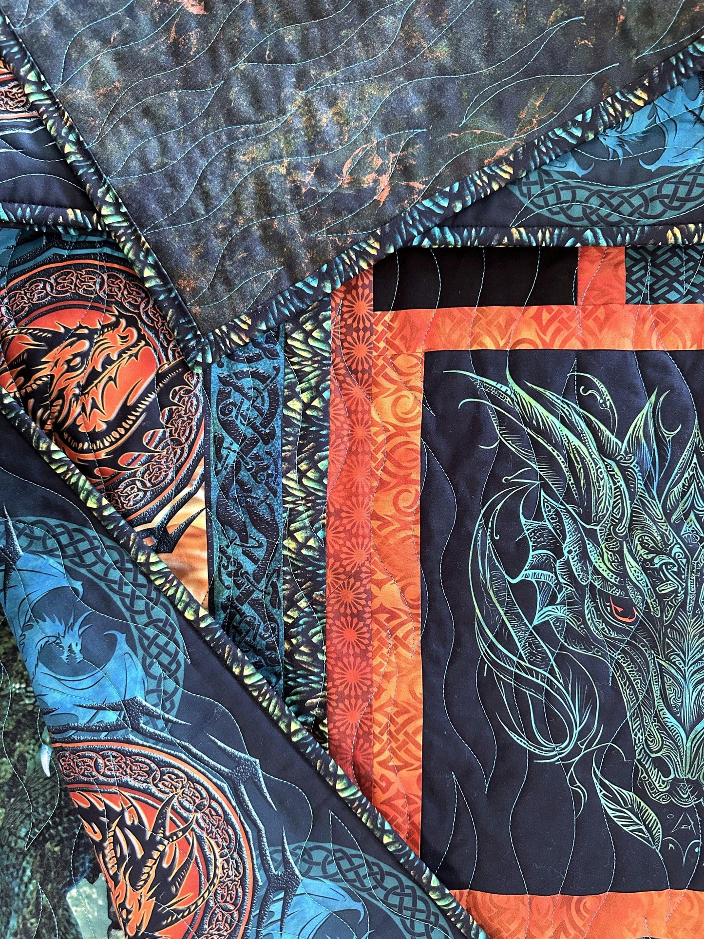 Emerald Dragon Quilt