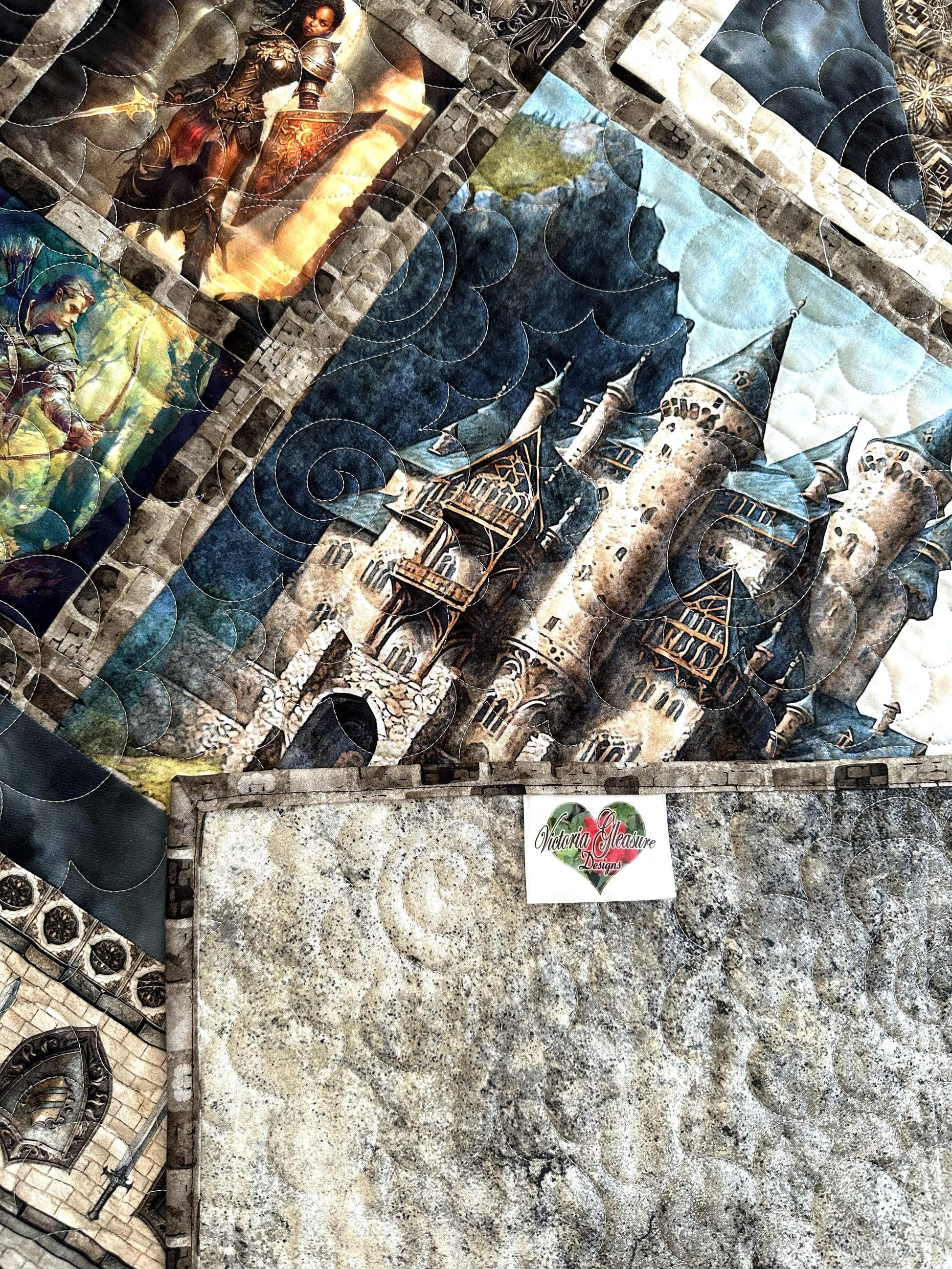 Knights Castle Adventure Quilt