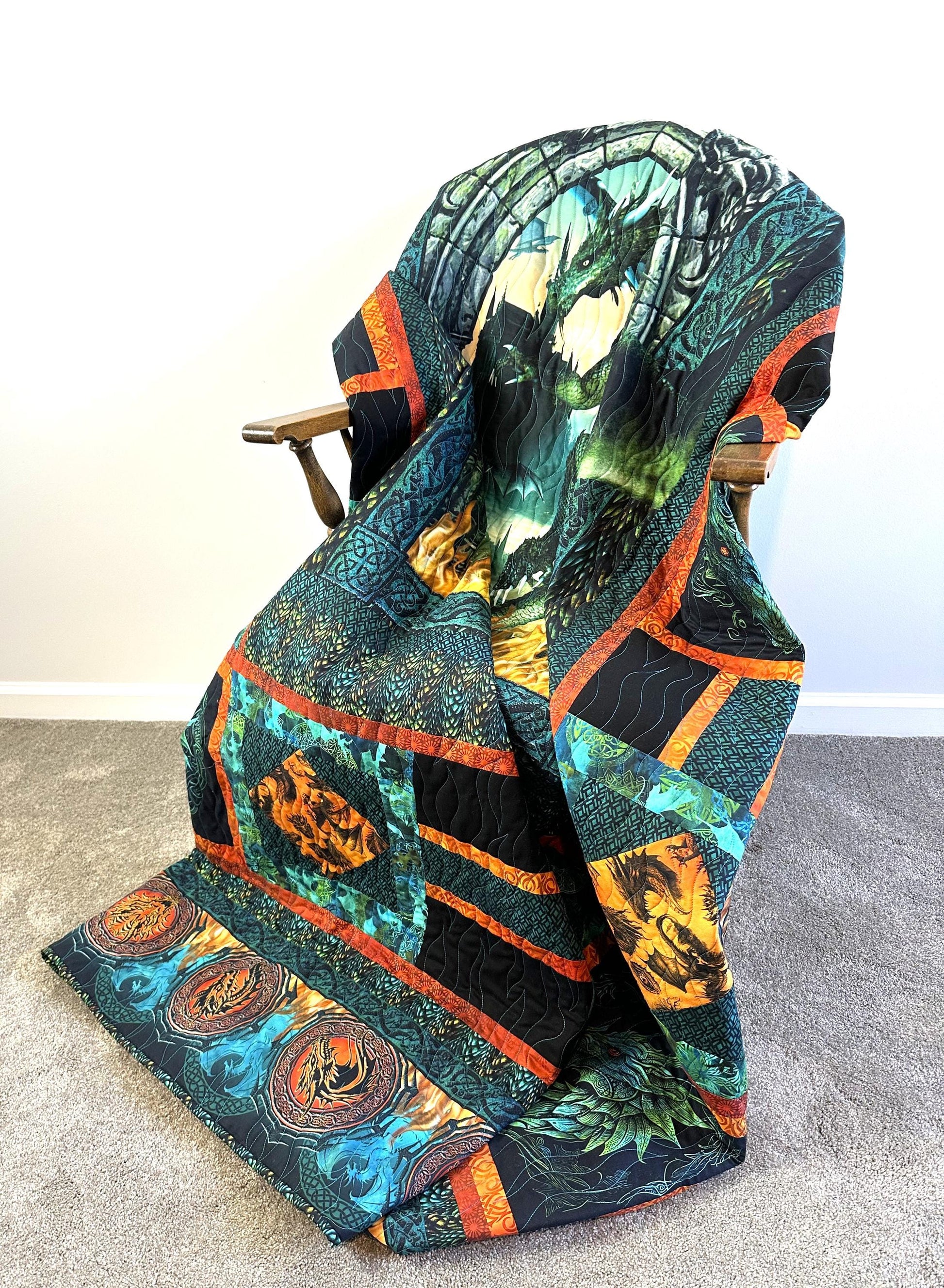 Emerald Dragon Quilt