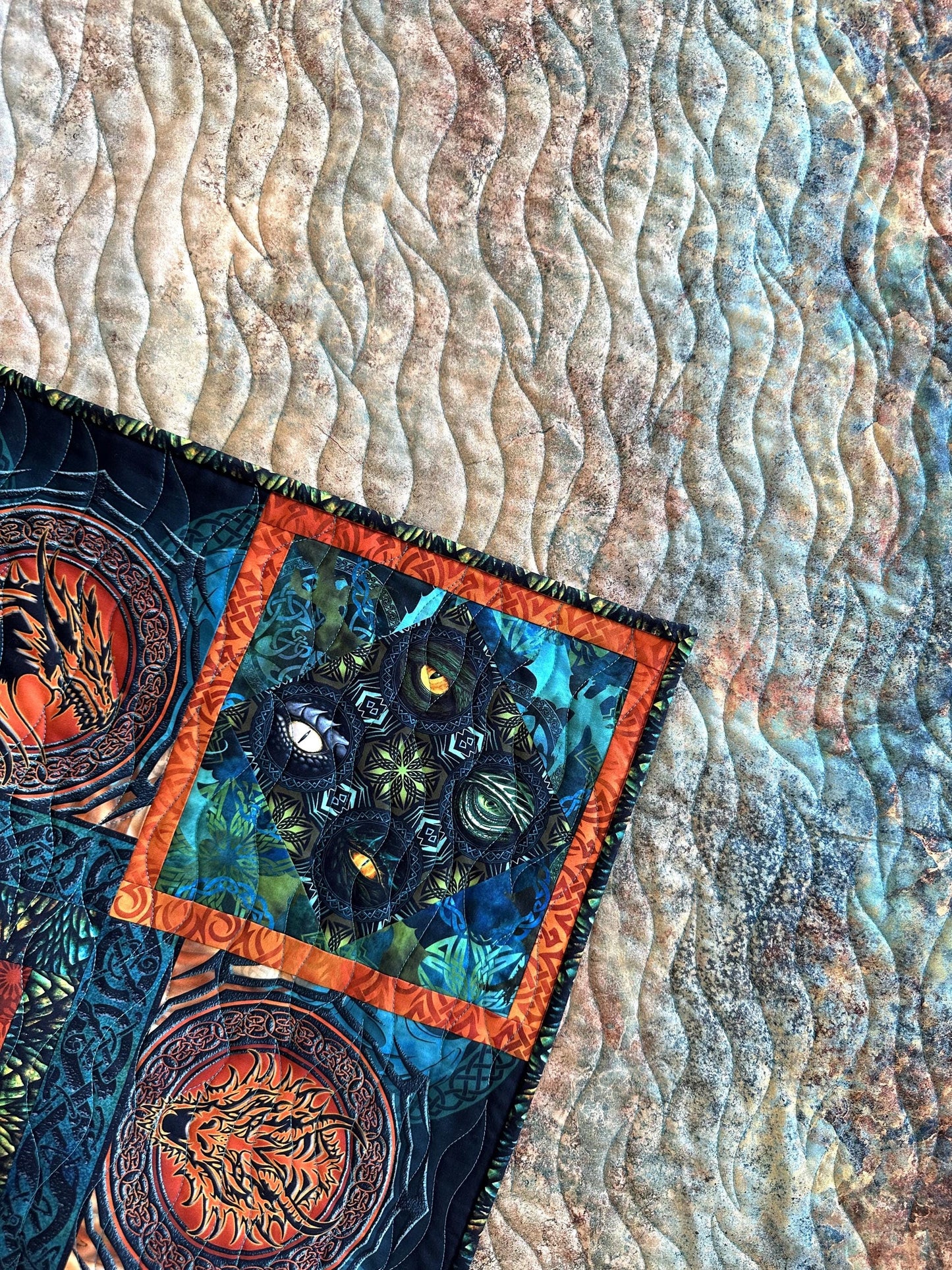 Emerald Dragon Quilt