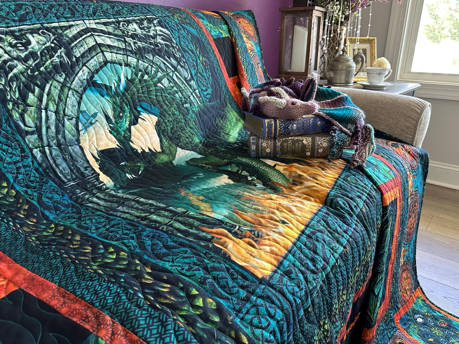 Emerald Dragon Quilt