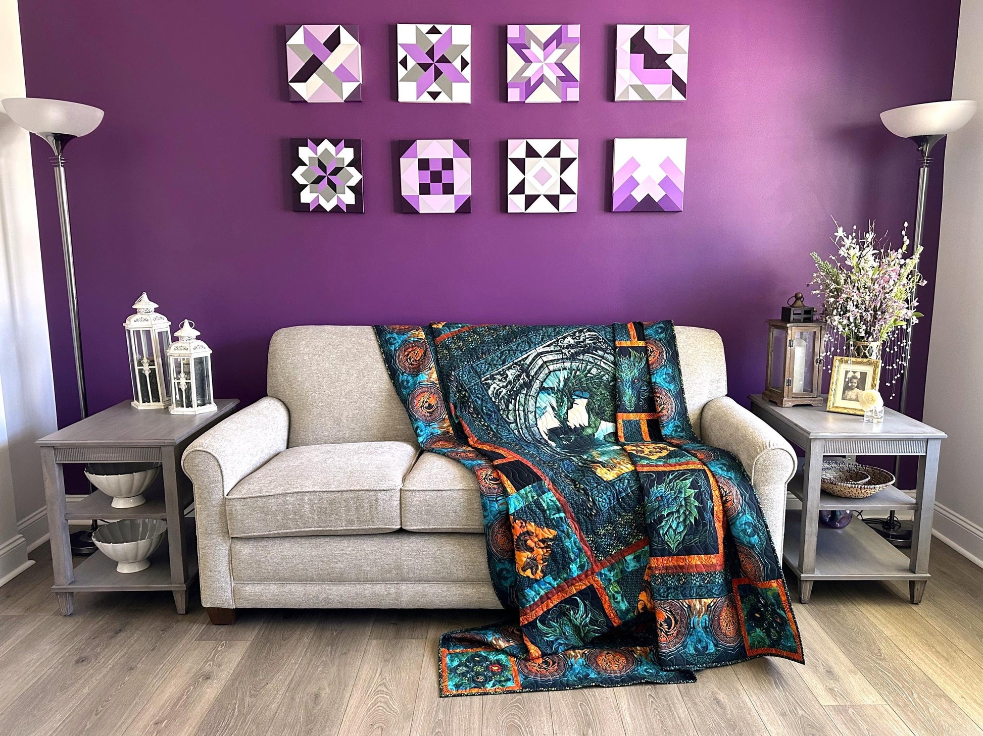 Emerald Dragon Quilt