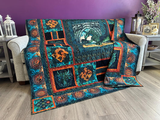 Emerald Dragon Quilt