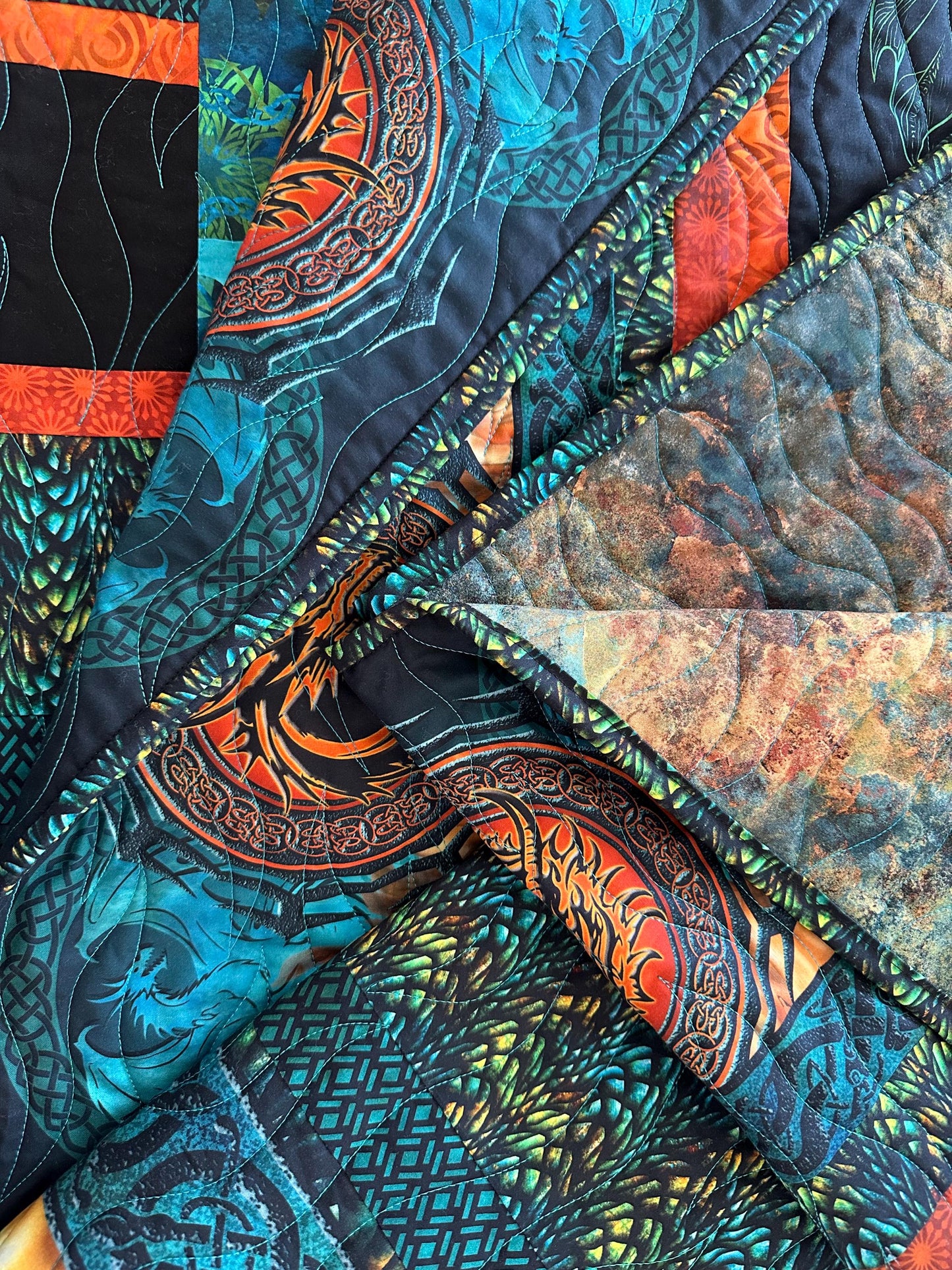 Emerald Dragon Quilt