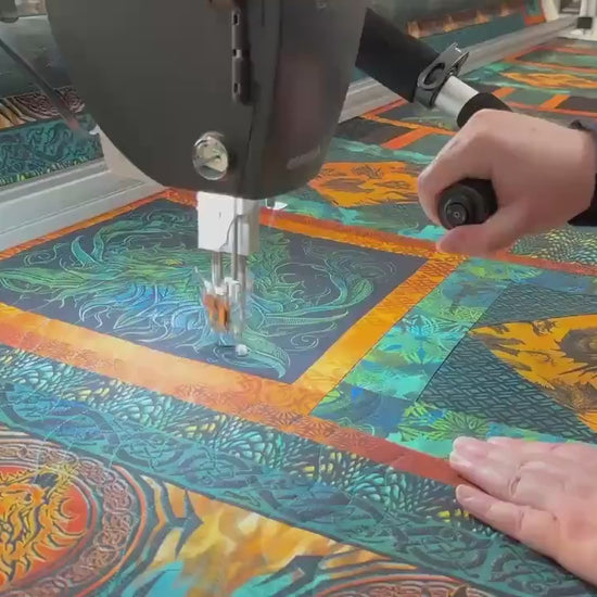 Emerald Dragon Quilt